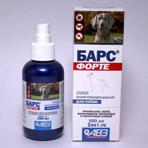 Капли и спреи от клещей для собак