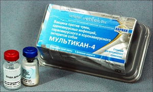 Вакцина для собак МУЛЬТИКАН-4