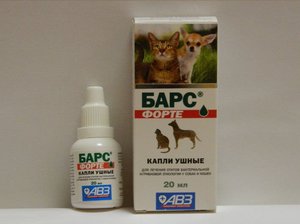 Ушные капли от клеща 