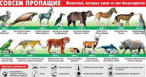 Каких птиц уже не существует