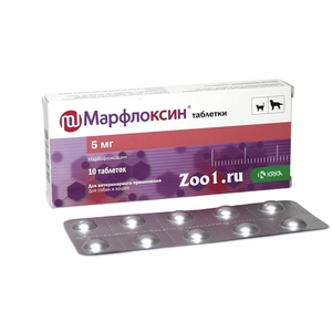Действие препарата  марфлоксин